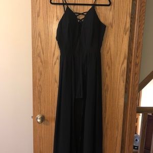 Black Maxi Romper